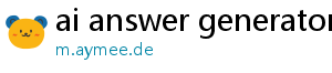 ai answer generator