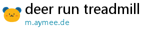 deer run treadmill