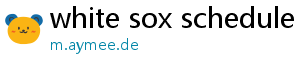 white sox schedule 2024