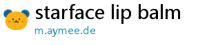 starface lip balm